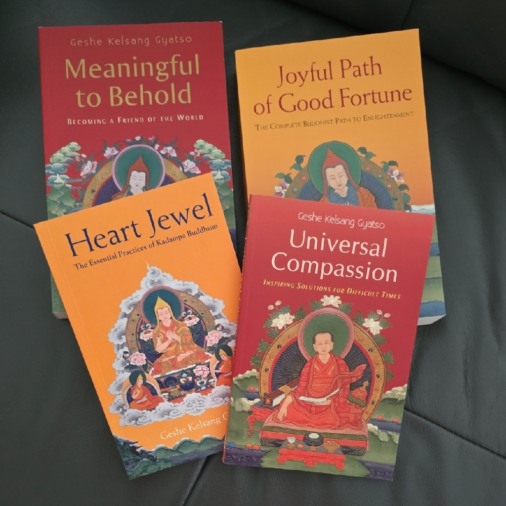 Geshe Kelsang Gyatso Buddhist Book Collection Of 4